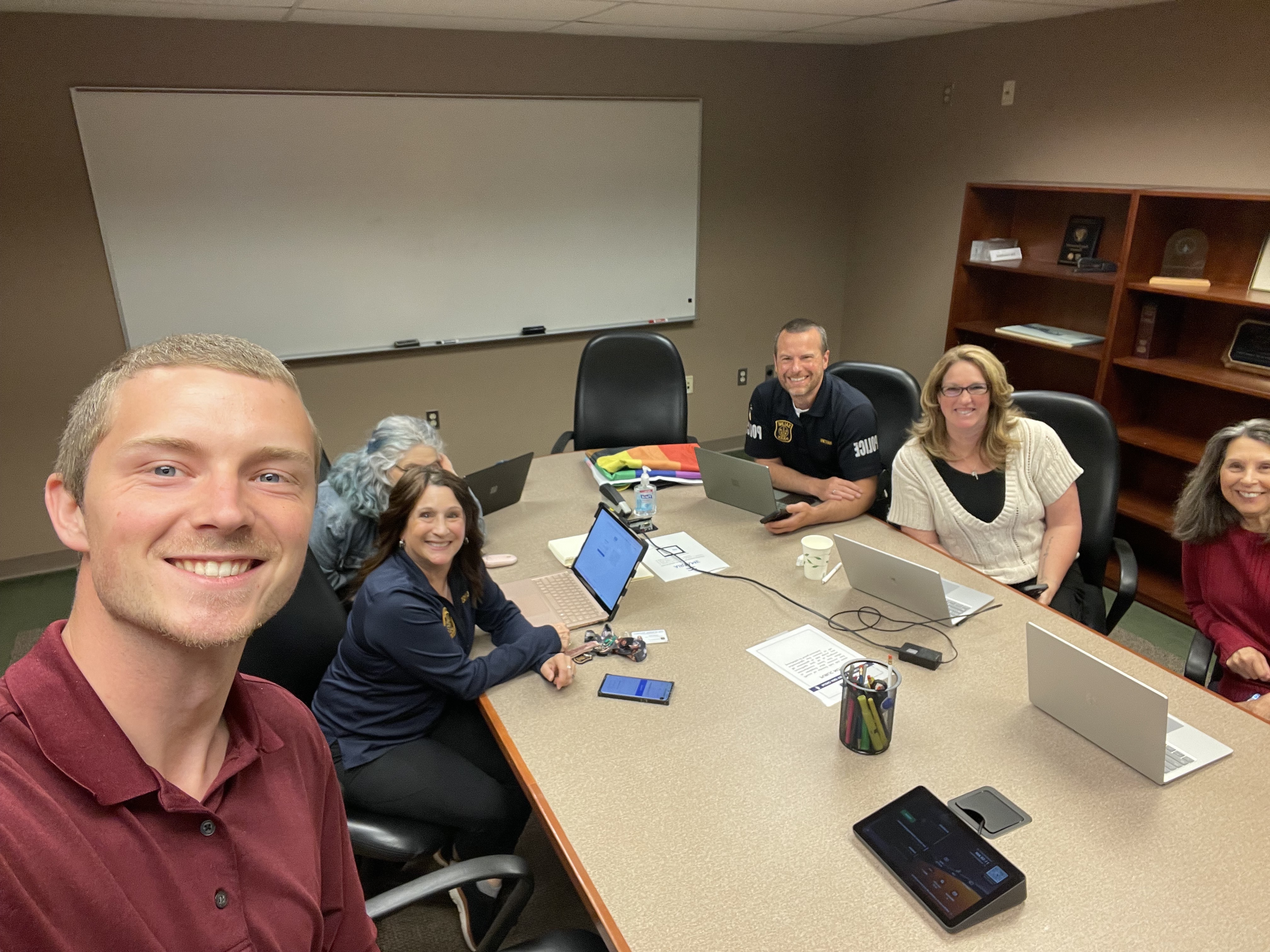 AI workshop with team
