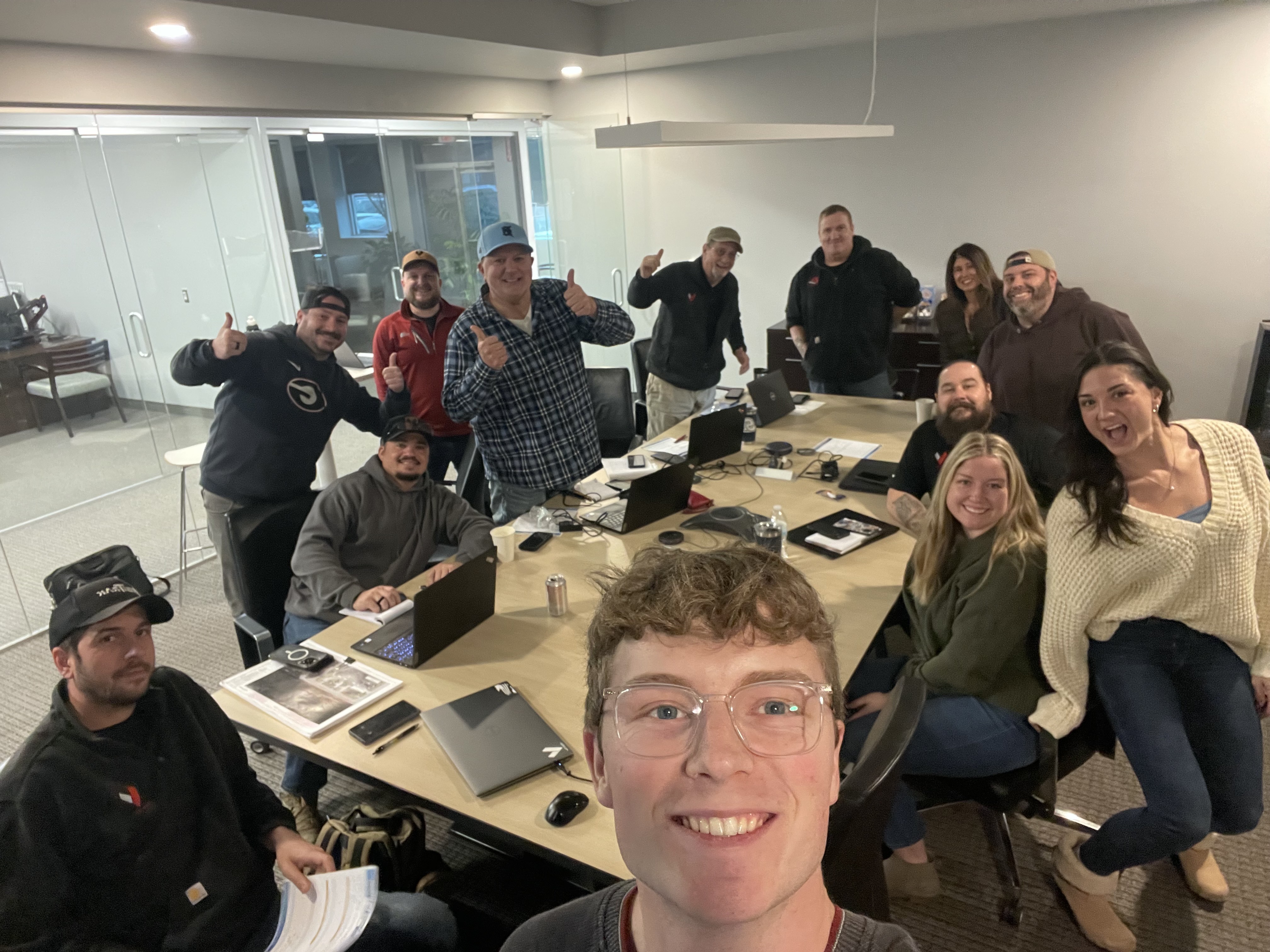 AI workshop group photo